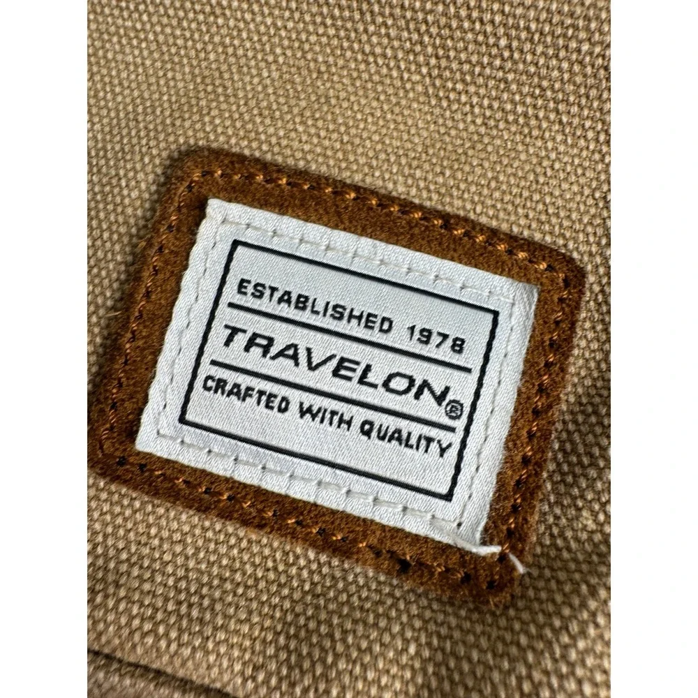 Gorpcore Travelon Heritage Tour Bag Anti-Theft Canvas Crossbody Green